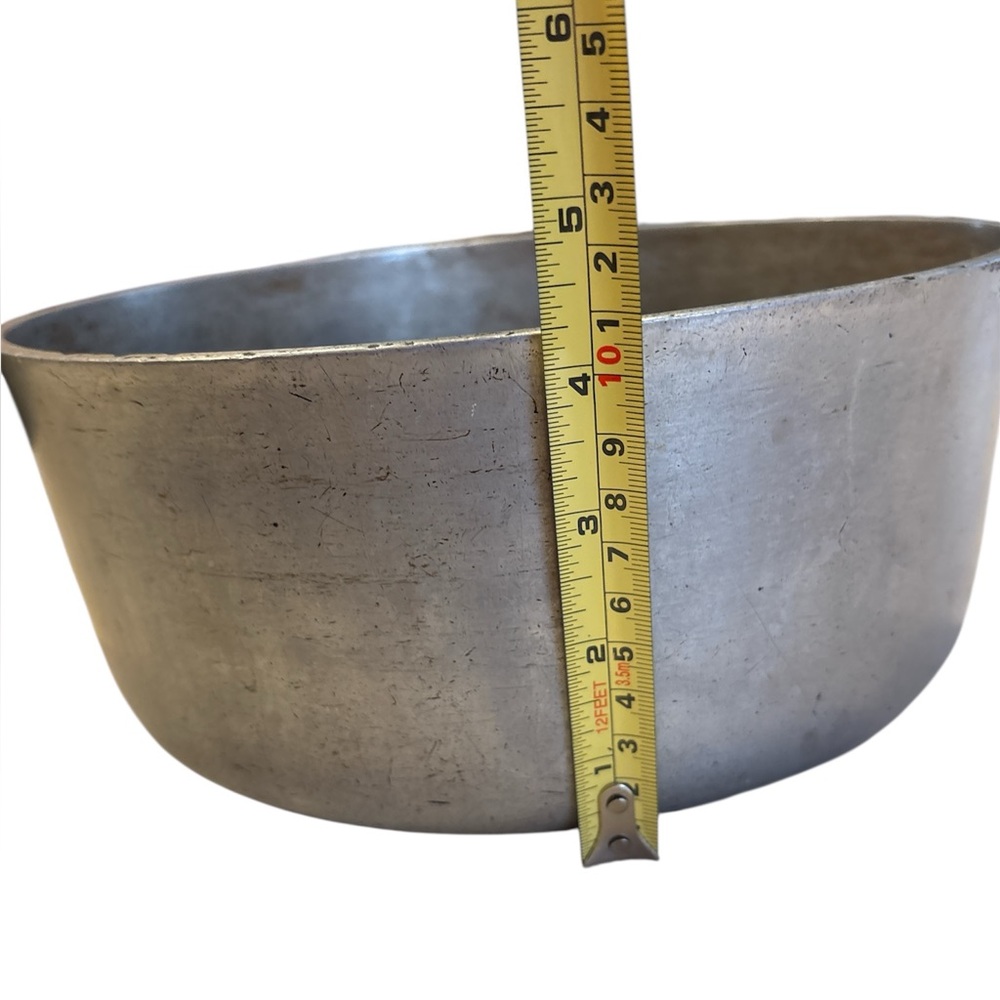 Health National Aluminum Dutch Oven Stock Pot W/Lid 4Qts. Preowned USA Vintage - Picture 8 of 8